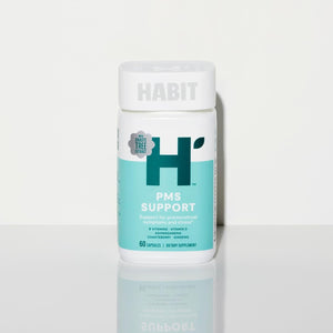 Habit PMS Support Supplement for Women - Supports Premenstrual Symptoms & Stress, Hormone Balance (60 Capsules)