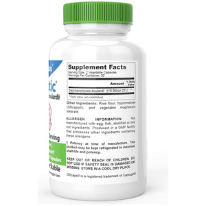 Drformulas Saccharomyces Boulardii Probiotic 10 Billion Cfus | Immune and Digestive Support Supplement 60 Capsules