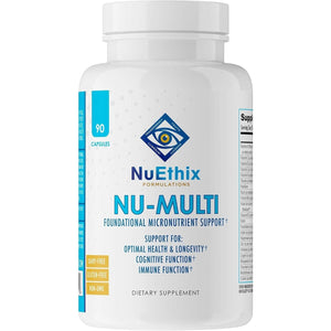 Nuethix Formulations Nu-Multi Foundational Micronutrient Support, 90 Capsules
