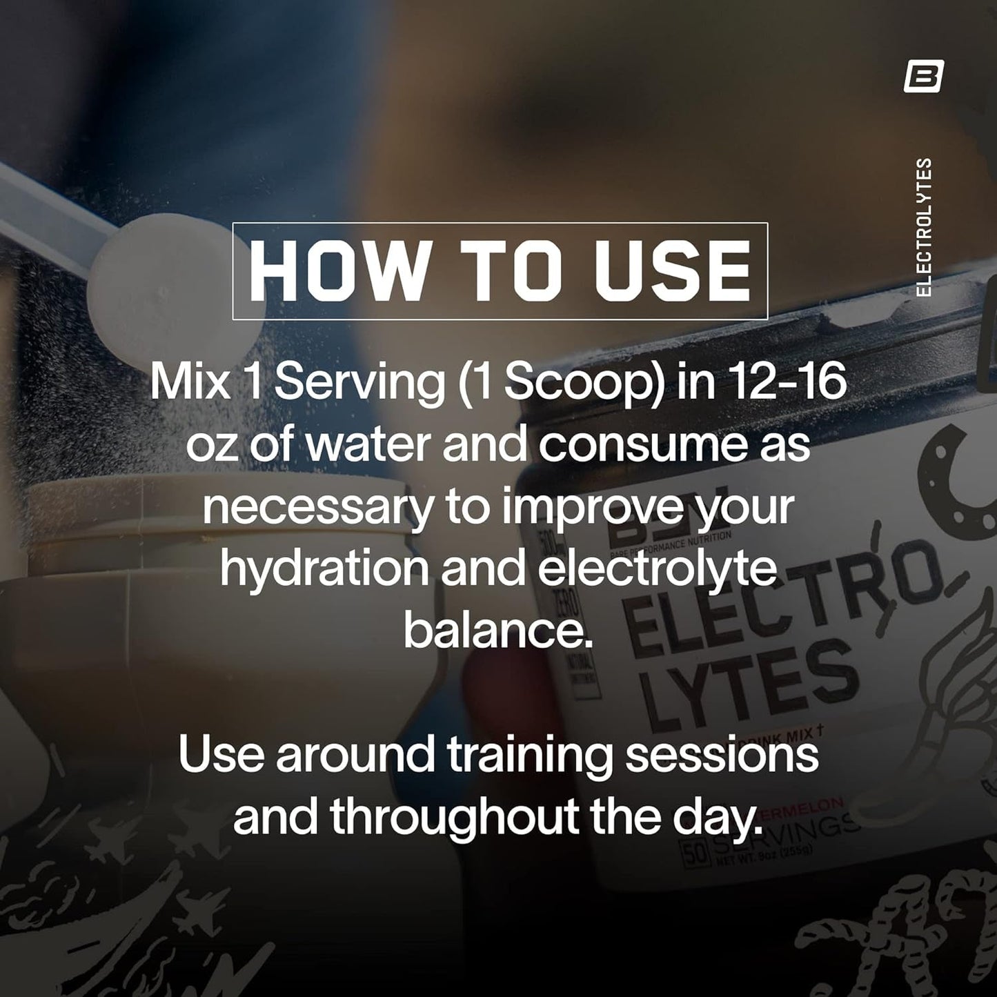 BARE PERFORMANCE NUTRITION BPN Electrolytes Hydration Drink Mix | Sugar Free 50 Servings