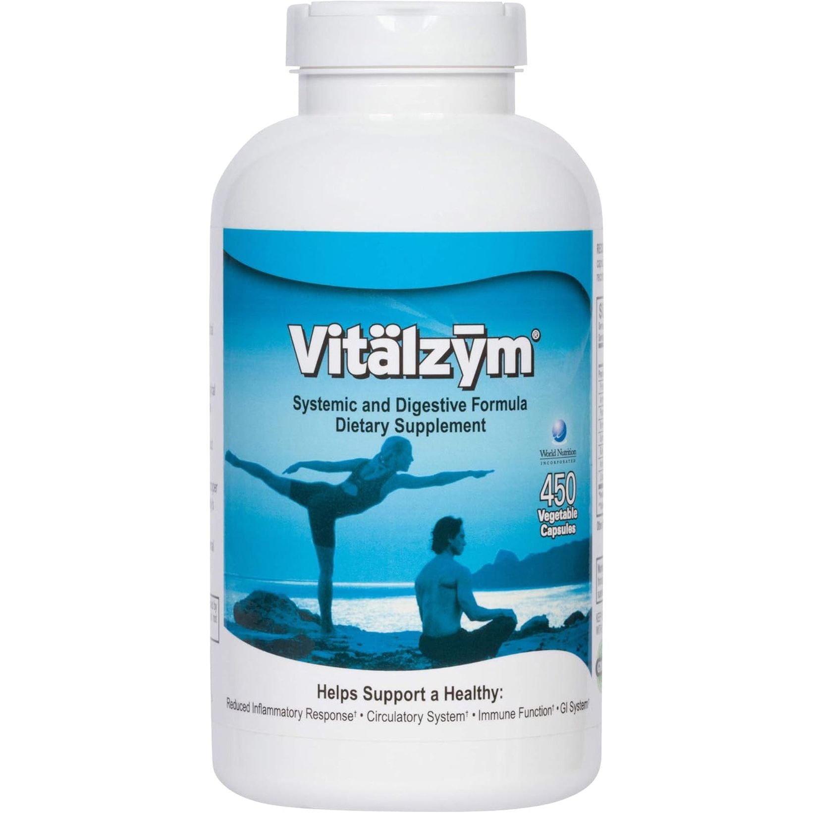 Original Proteolytic Systemic Digestive Enzyme Formula Serrapeptase Source (450 Capsules)