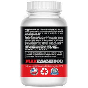 Perform- Male Supplement- Men Add 1-3 Inches Fast- All Natural, No Banned Substances- 60 Tablets