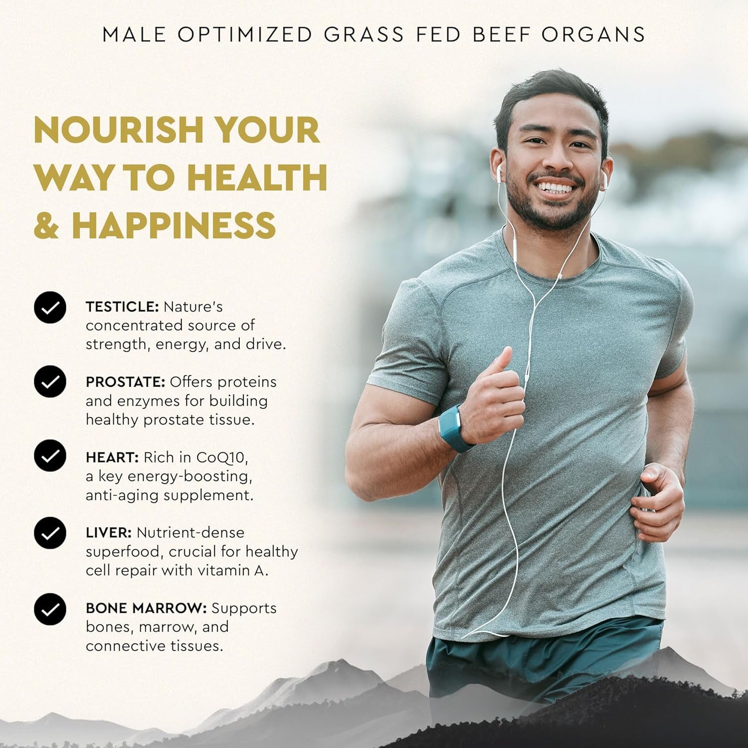 Ancestral Supplements Mofo, Supplements for Men, Support for Test and Energy Levels and Overall Men'S Health and Wellness 180 Capsules