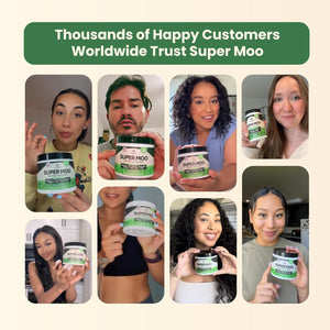 Super MOO Grass Fed Bovine Colostrum Powder for Bloating, Immune, Energy, Gut Health Hair, Skin and Nails