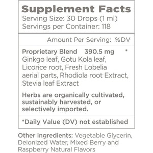 Natural Wellbeing Kids' Attention Gold for Focus and Concentration with Rhodiola - 4 Oz (118 Ml)