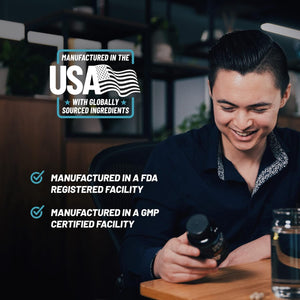 Snap Supplements Brain Booster Nootropics Supplement for Memory, Focus & Clarity, 60 Capsules