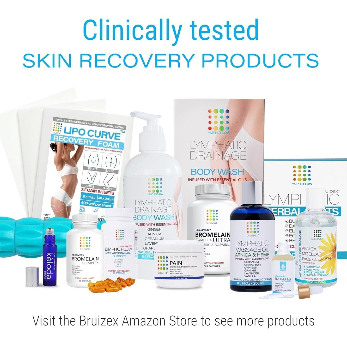 Bruizex Fibrobuster: Serrapeptase Proteolytic Enzymes 120,000 SPU, for Post Surgery Recovery and Immune Support 60 Capsules