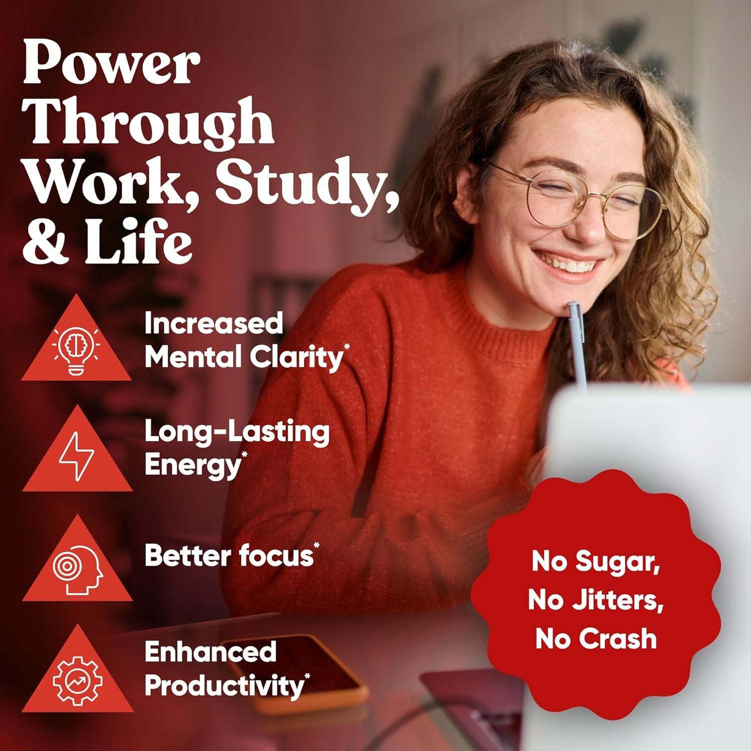 Elite Caffeine Pills with L-Theanine – Jitter-Free Focused Energy Supplements 120 Soft Capsules