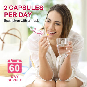 Quercetin with Bromelain 1000Mg 120 Capsules - Immune Support Supplement