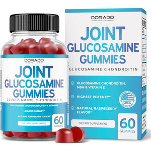 Glucosamine Chondroitin Gummies (60 Count) Joint Supplement
