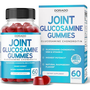 Glucosamine Chondroitin Gummies (60 Count) Joint Supplement.