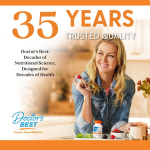 Doctor'S Best Nattokinase 2,000 Fu, Supports Cardiovascular and Circulatory Health, 90 VC