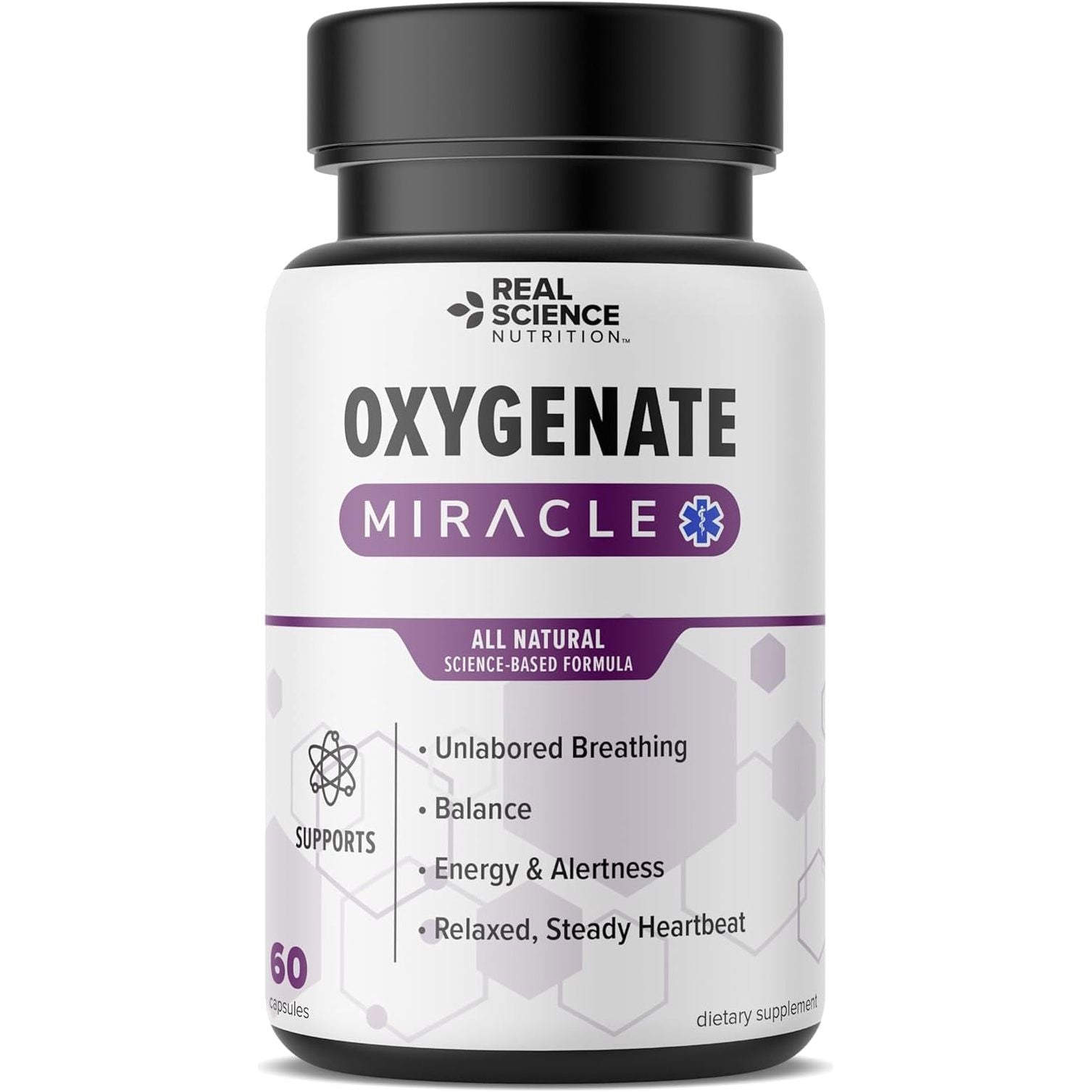 Offers Oxygenate Miracle - Formulated for Lung Support, Helps Relieve Symptoms of Low Oxygen