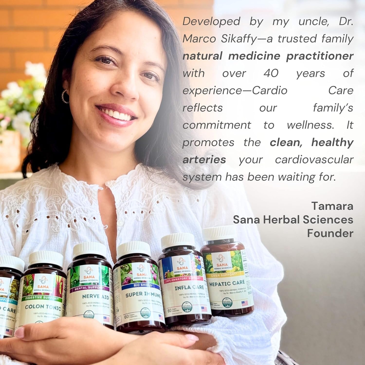 Artery Plaque Removal Formula to Support Blood Pressure, Healthy Cholesterol, and Heart Rhythm | 90 Capsules | by Sana Herbal