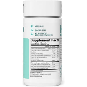 Habit PMS Support Supplement for Women - Supports Premenstrual Symptoms & Stress, Hormone Balance (60 Capsules)