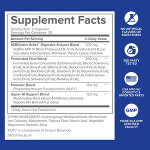 Gundry MD GI Advantage Gut Supplement with Probiotics, Digestive Enzymes - (30 Servings)