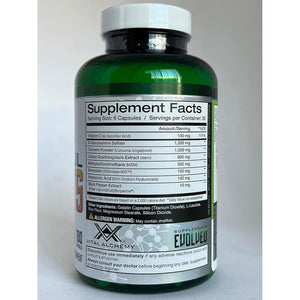 Vital Alchemy Joyful Joints Support Supplement for Women & Men 180 Cap, 60 Day Supply