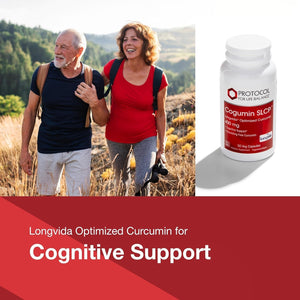 PROTOCOL for LIFE BALANCE Cogumin SLCP 400Mg Curcumin - Cognitive Support Supplement 50 Capsules
