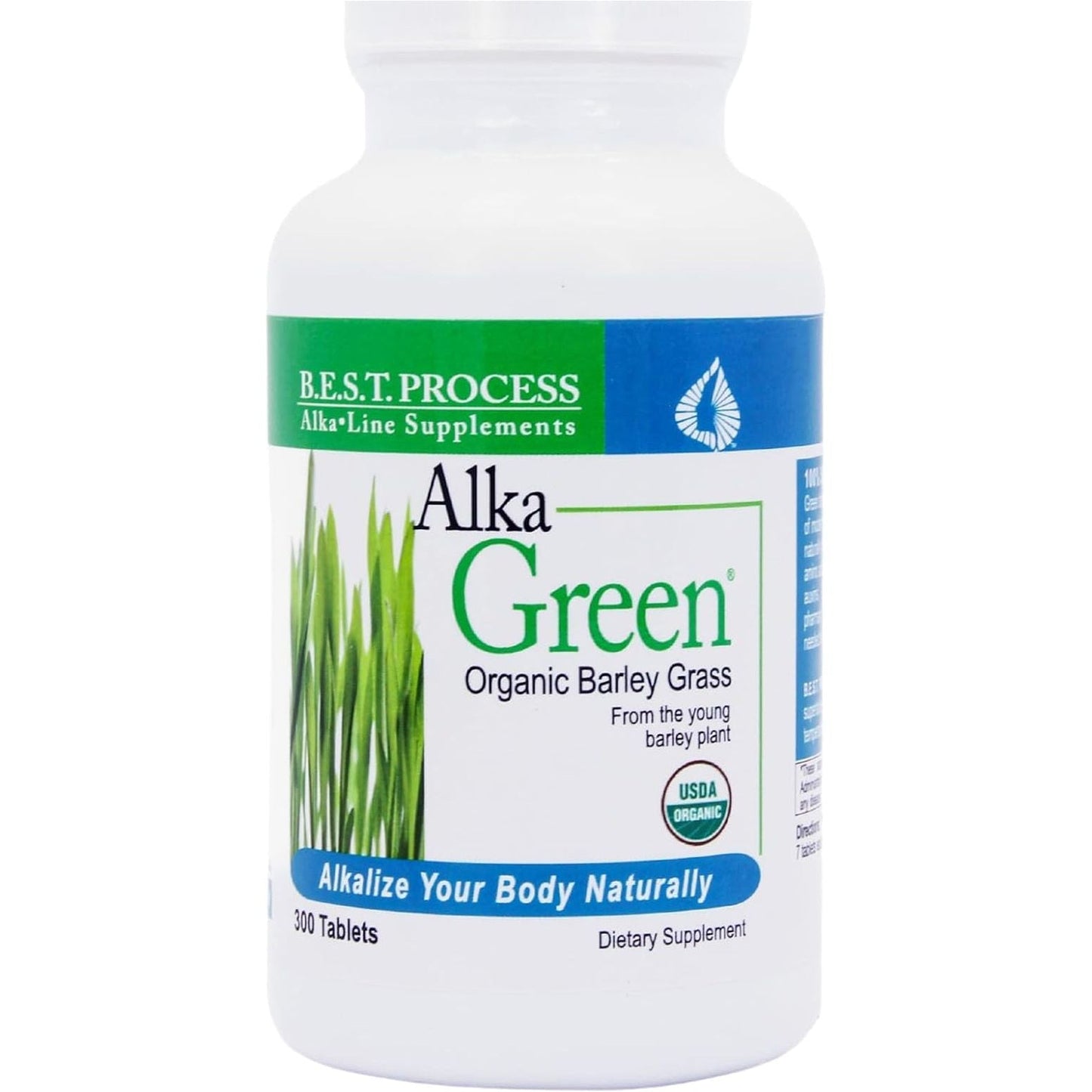 Alka•Green Tablets Best Process Alkaline - Natural Source of Enzymes & Amino Acids