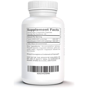 Bruizex Proteolytic Enzymes| Trypsin & Chymotrypsin Recovery Supplement for Tissue Trauma, Bruising, Swelling 60 Caps