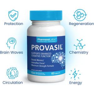 Maximum Strength Supplement Boosts Memory, Intensifies Focus, Increases Mental Performance (60 Tablets)