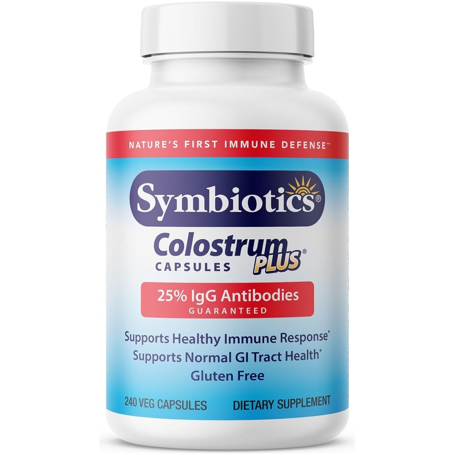Symbiotics Colostrum 240Ct Vegetable Capsules - Immunity Support