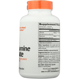Doctor'S Best Glucosamine, Non-Gmo, Gluten & Soy Free, Joint Support, 750 Mg, 180 Count