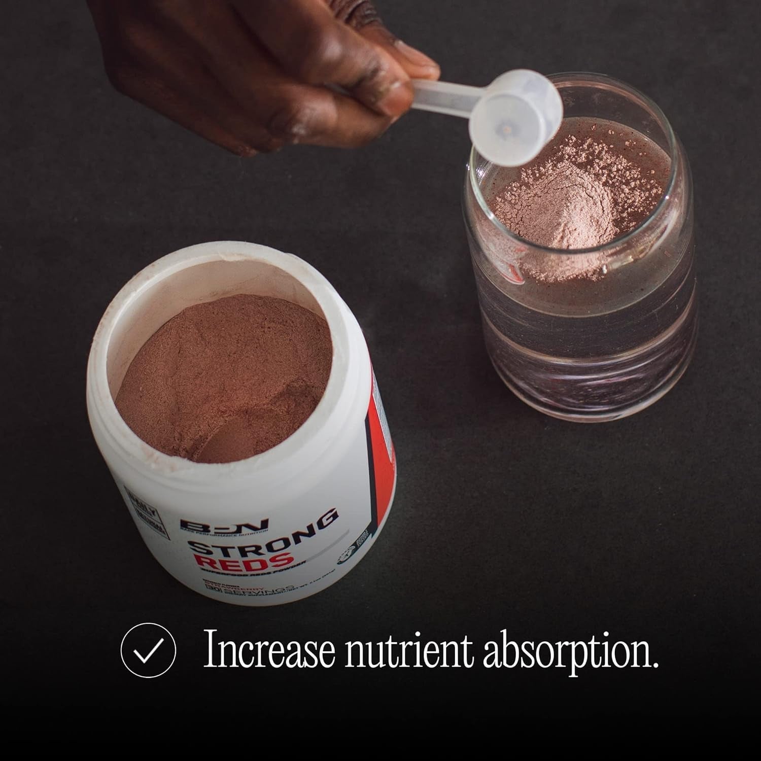 BARE PERFORMANCE NUTRITION, Digestive Enzymes, Antioxidants, Improved Natural Energy, 30 Servings, Strawberry