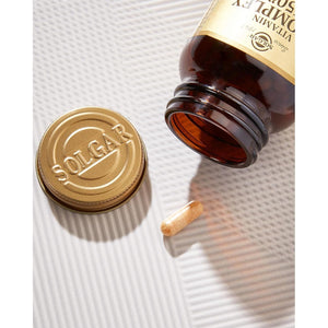 Solgar Bcomplex “50” Vegetable Capsules Energy Metabolism Cardiovascular Support & Nervous System Support 100 Count