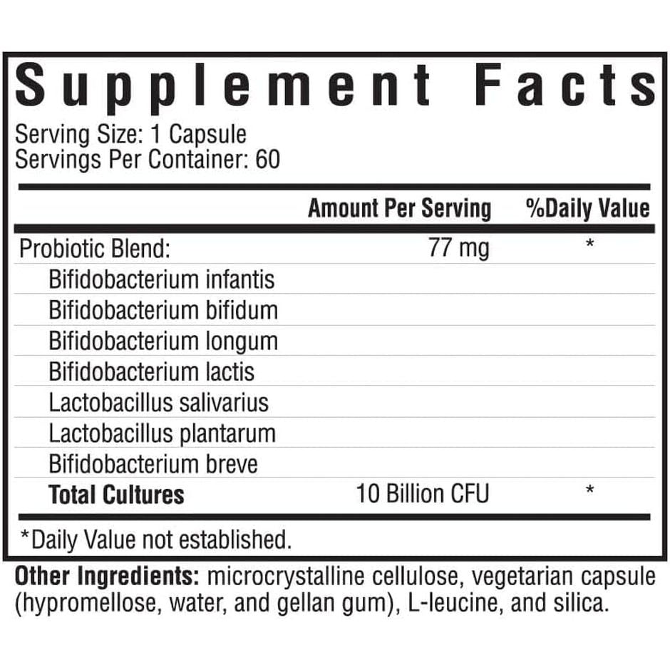 Seeking Health Probiota Histaminx, 10 Billion CFU Low-Histamine Probiotic Supplement (60 Capsules)