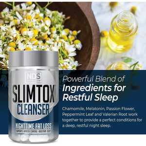 NDS Nutrition Maximum Fat Loss Support through Appetite Control, Restful Sleep, Digestive Health 90 Capsules