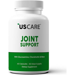 Uscare Joint Support Supplement with Glucosamine, Turmeric, Boswellia, MSM and More for Back, Knees, Hands