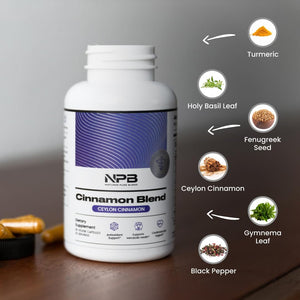 Nature'S Pure Blend Cinnamon Blend Ceylon Cinnamon - (2,225 MG/90 Vegetable Capsules)