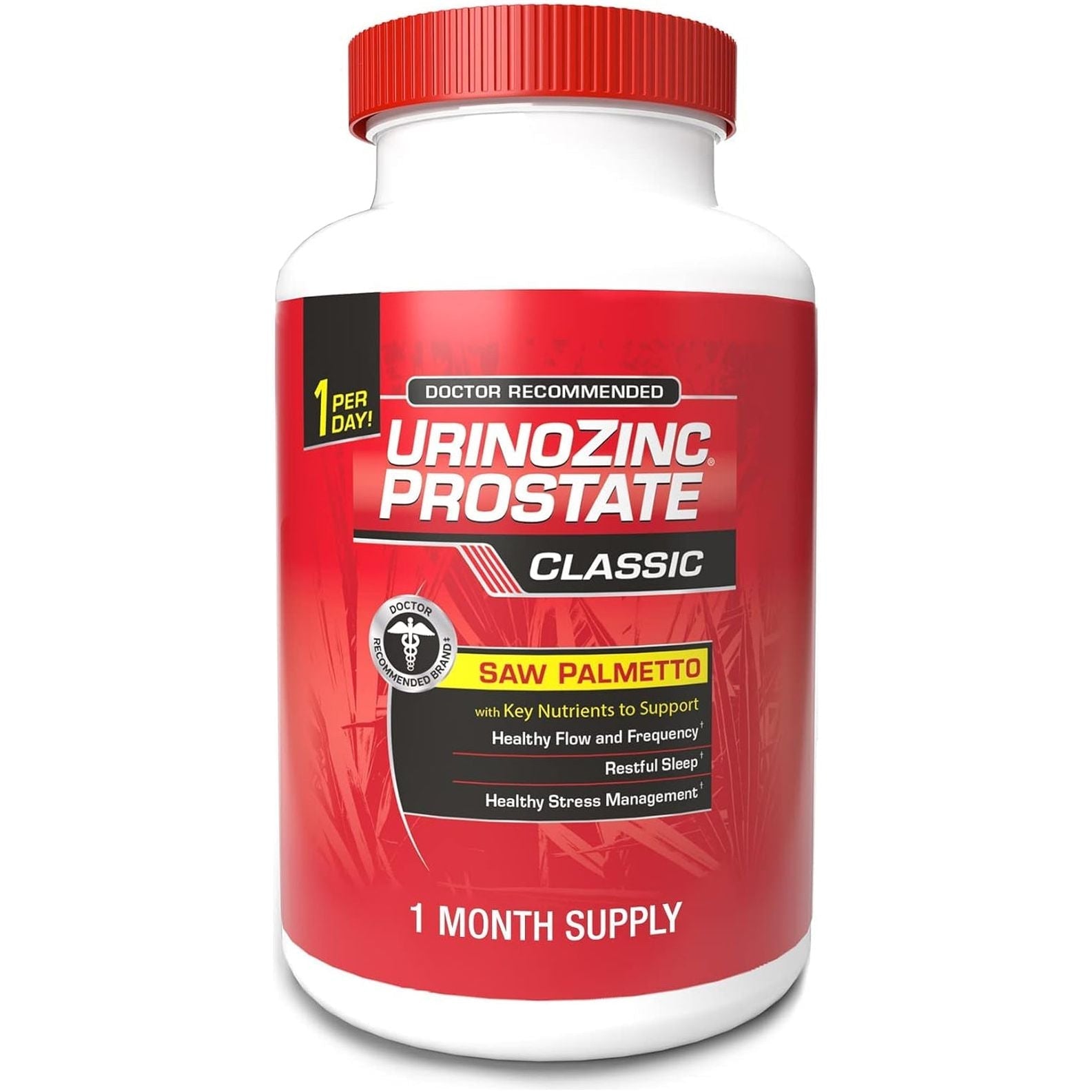 Urinozinc Prostate Classic Formula Health Supplement, 60 Capsules