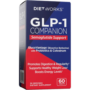 GLP-1 Companion, Semaglutide Support, Promotes Digestion and Regularity, Boosts Energy Levels, 60 Tablets