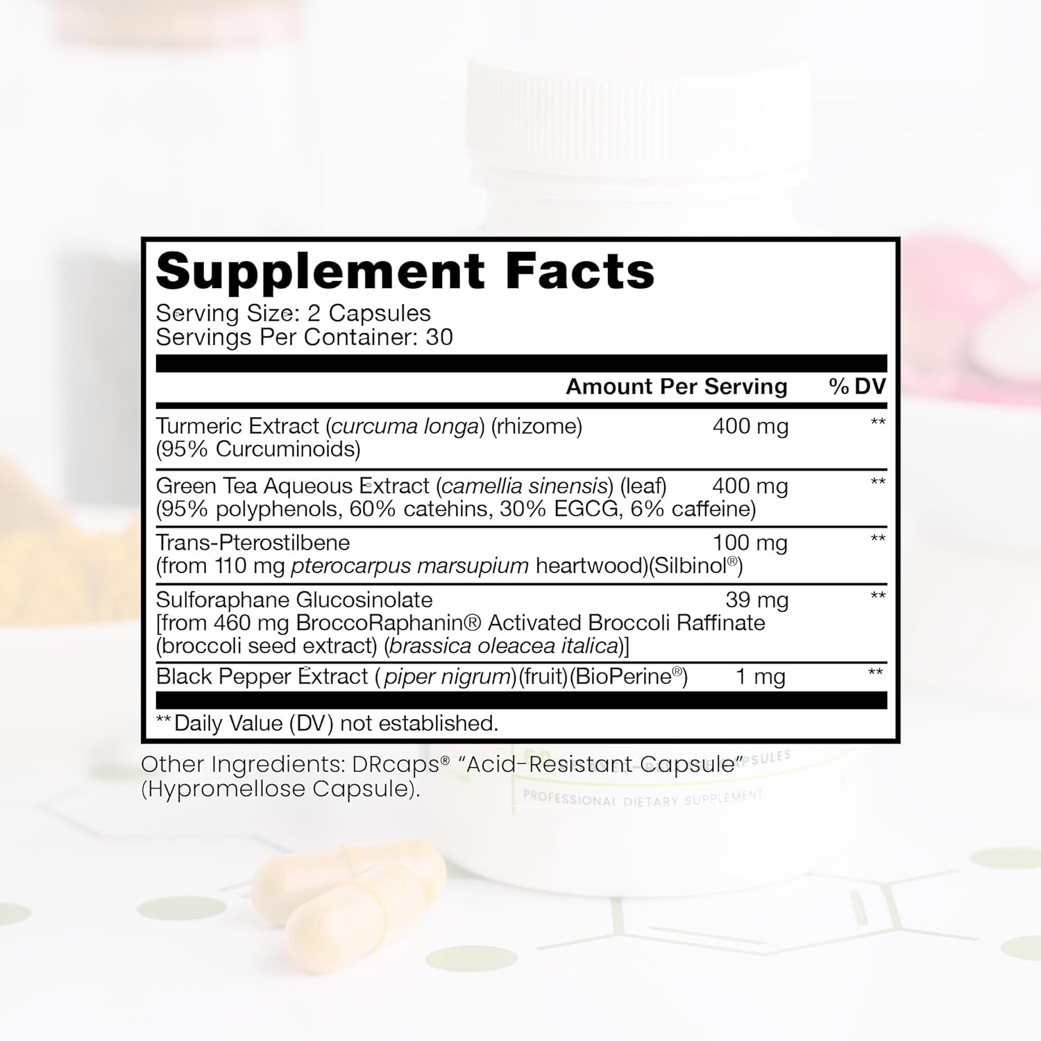 Pure Therapro Rx Nrf2 Boost - Antioxidant Supplement to Reduce Oxidative Stress, Made in USA (60 Vegan Capsules)