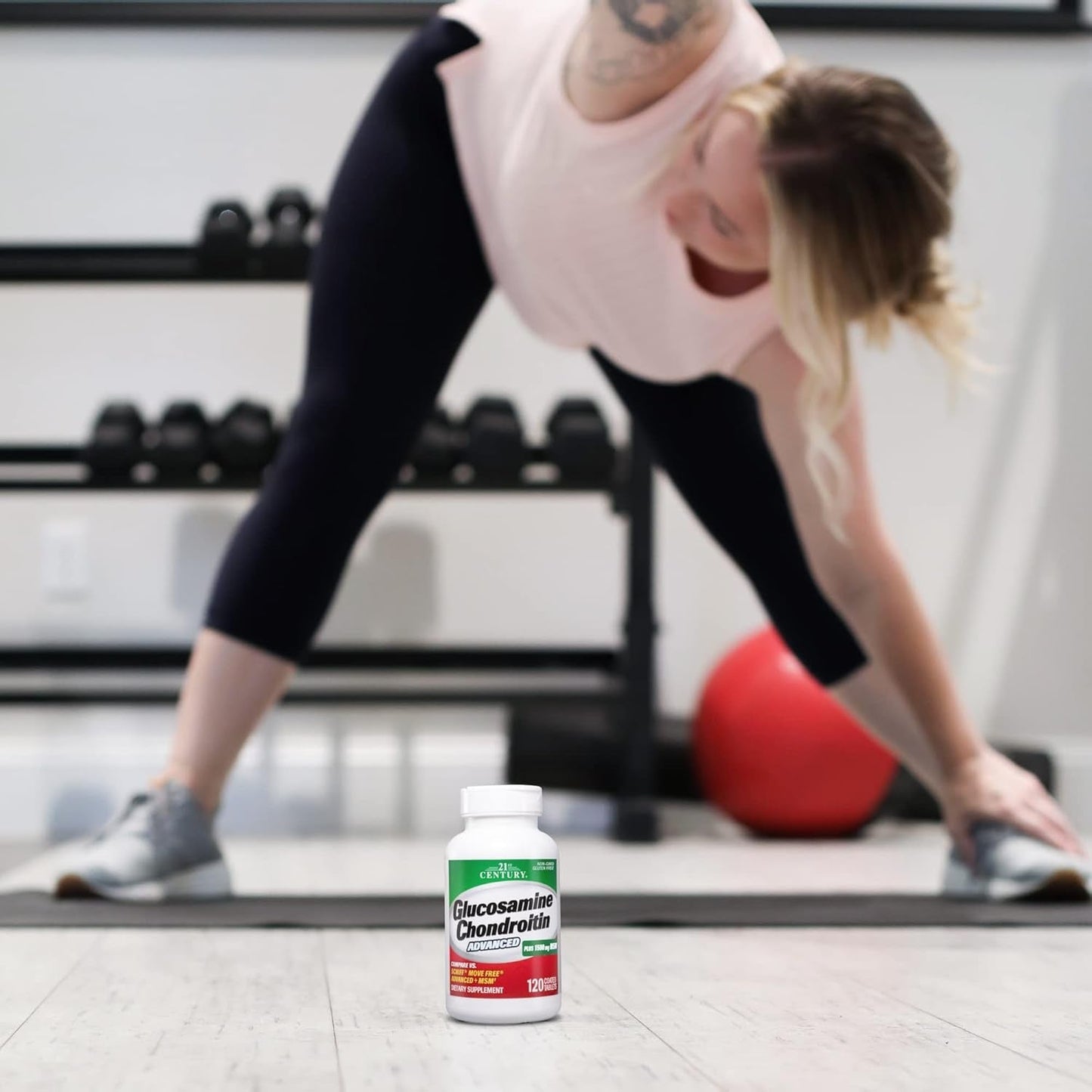 21St Century Healthcare Glucosamine Chondroitin Advanced 120 Tabs