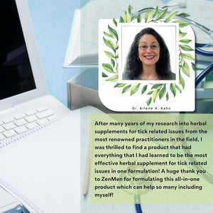 Tick Immune Support Supplement - Improved Formula - 90 Vegan Capsules, Made in the USA