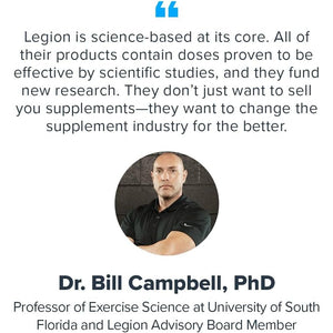 LEGION Triton Fish Oil Capsules - Triple Strength Omega 3 Essential Fatty Acids 2400Mg EPA & DHA per Serving, 30 Servings.