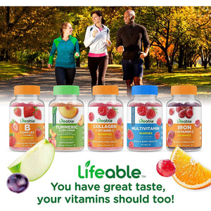 Lifeable Glucose Gummies - Great Tasting Natural Flavor Gummy - for Adults and Kids - 90 Gummies