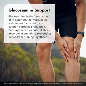 Inholtra Premium Lubri-Joint - 120 Liquid Soft-Gels - with Glucosamine, Chondroitin, Omega Fatty Acids + Vitamins C, D & E - 40 Servings