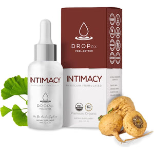 Drop Rx Organic Maca Root, Ginkgo Biloba & Tribulus Terrestris - Made in USA (2 Fl Oz)