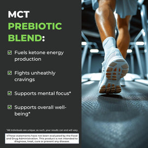 POWERLIFE Power Life® Peak MCT Powder Supplement with Plant-Based Collagen and Biotin - Vanilla Flavor (30 Servings)