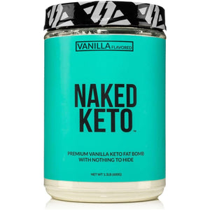 Naked Vanilla Keto - Gluten-Free Keto Bomb Vanilla Mct Oil Powder with No Gmos - 1.3 Lb