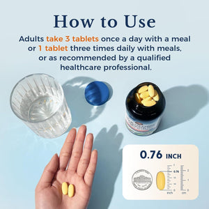 VITALITOWN Glucosamine Chondroitin MSM | Collagen, Boswellia, Turmeric, Hyaluronic Acid, Bromelain | 90 Tablets