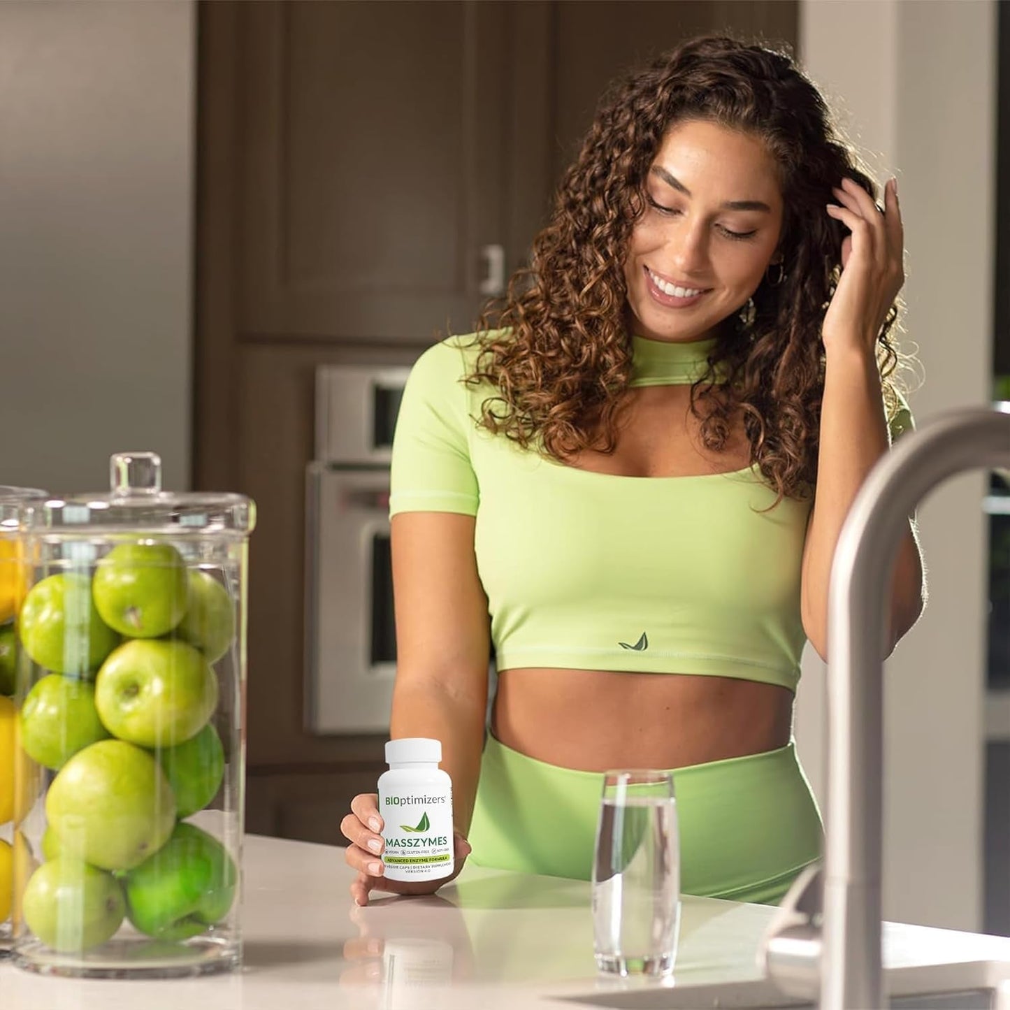 Bioptimizers Masszymes - Complete Digestive Enzymes Supplement for Gut Health & Bloating Relief (30 Capsules)