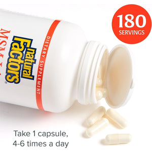 Natural Factors, MSM Joint Formula, Supports Healthy Joints and Mobility, 180 Capsules