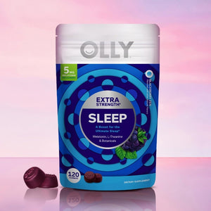 OLLY Extra Strength Sleep Gummy Occasional Sleep Support -120 Count
