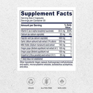 Vitanica Candidastat, Balanced Support, Vegan, 60 Capsules