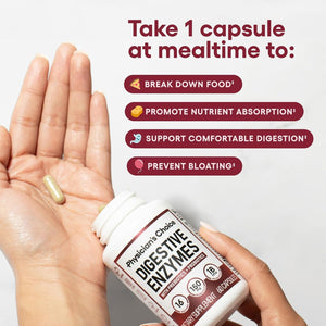 Physician'S CHOICE Digestive Enzymes - Probiotics for Digestive Health & Gut Health - 60 Count